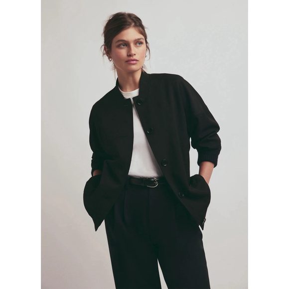 Favorite Daughter Jackets & Blazers - Favorite Daughter THE VARSITY BOMBER JACKET SZ M NWOT